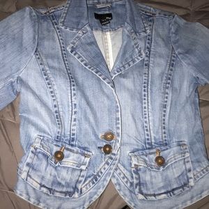 H&M blue jean jacket